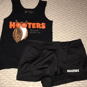 Black Hooters Uniform